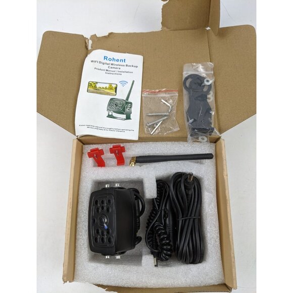 rohent vehicle wifi digital back up camera w/ box manual - Picture 1 of 13